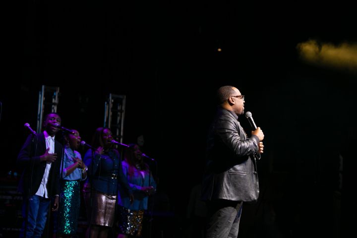 Kurt Carr At the 12th Annual Spirit Of Praise Celebration