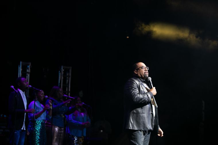 Kurt Carr At the 12th Annual Spirit Of Praise Celebration