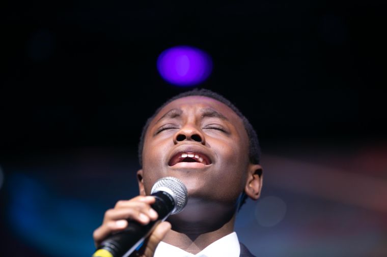 Kurt Carr At the 12th Annual Spirit Of Praise Celebration