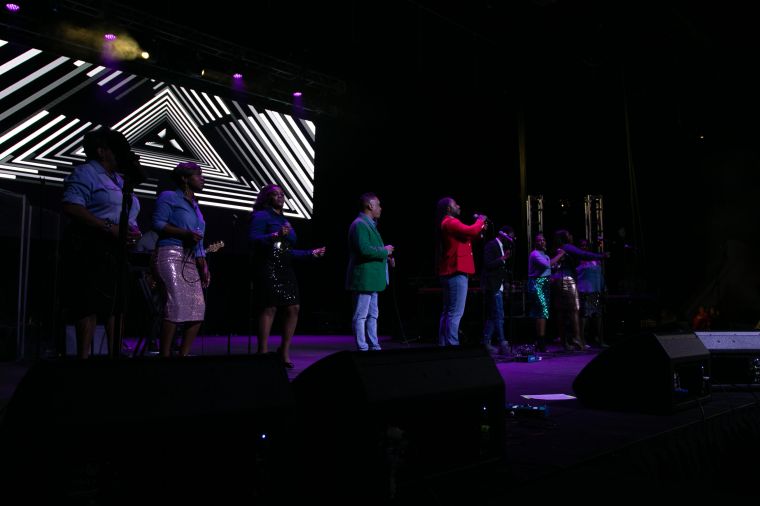 Kurt Carr At the 12th Annual Spirit Of Praise Celebration