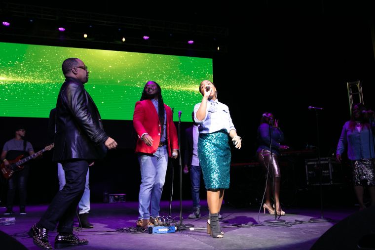 Kurt Carr At the 12th Annual Spirit Of Praise Celebration