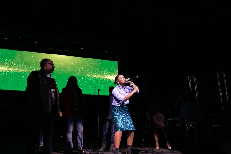 Kurt Carr At the 12th Annual Spirit Of Praise Celebration