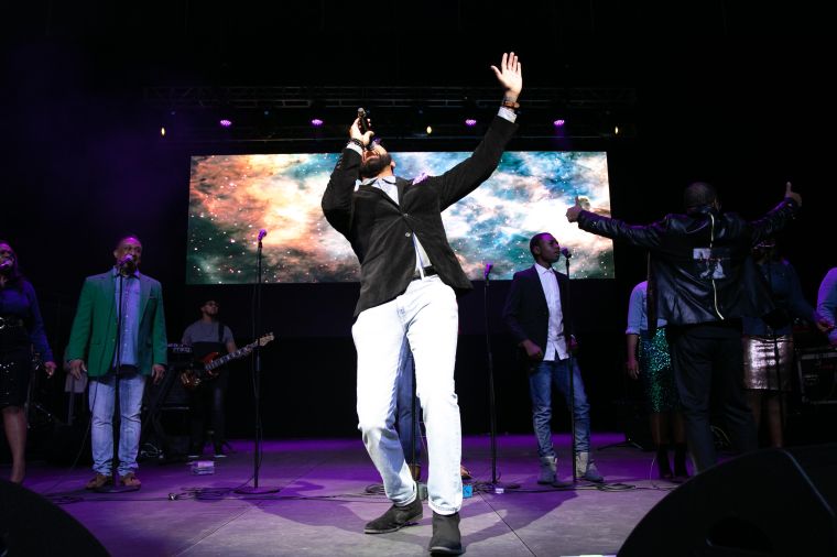 Kurt Carr At the 12th Annual Spirit Of Praise Celebration