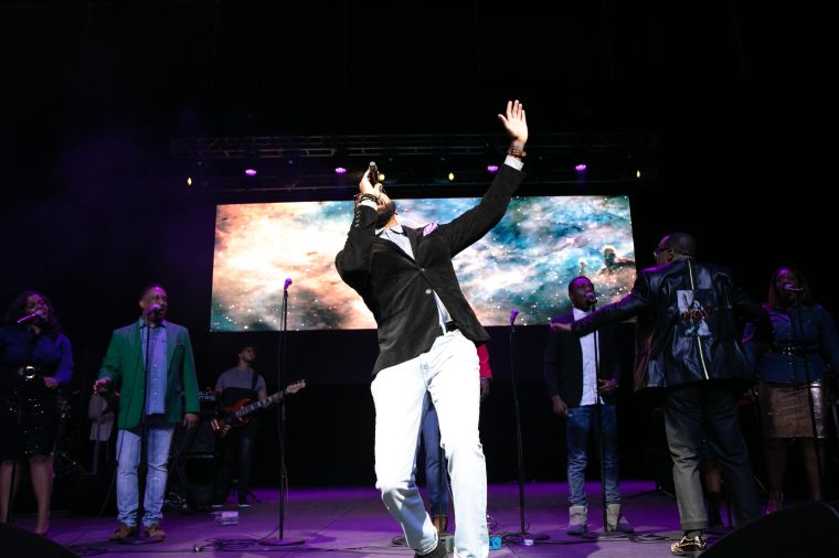 Kurt Carr At the 12th Annual Spirit Of Praise Celebration