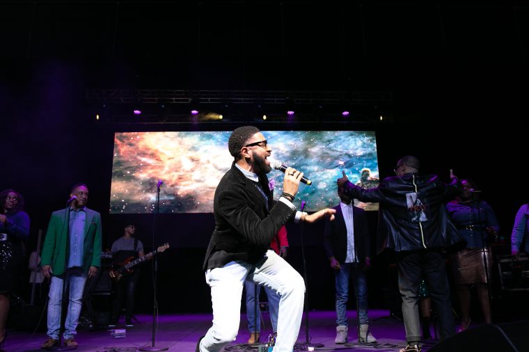 Kurt Carr At the 12th Annual Spirit Of Praise Celebration