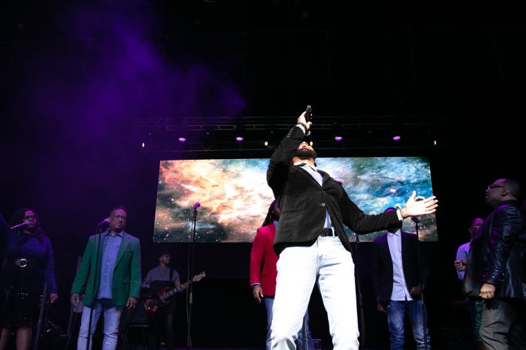 Kurt Carr At the 12th Annual Spirit Of Praise Celebration