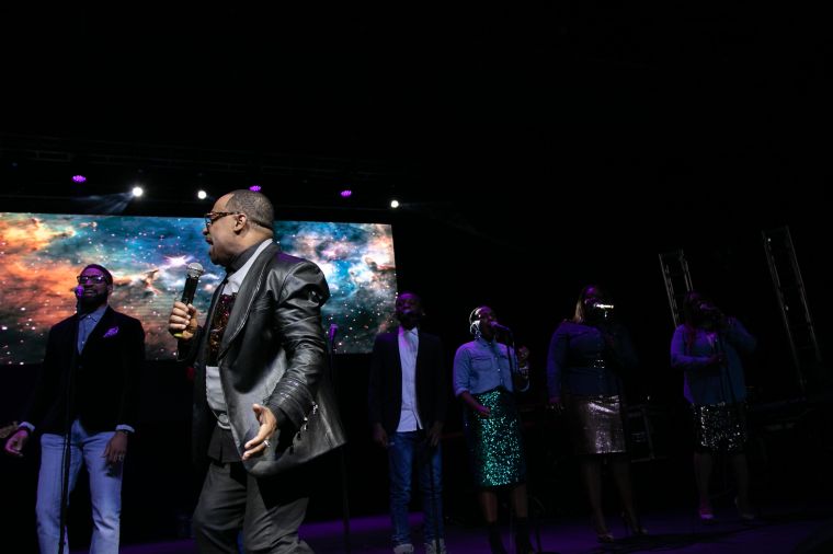 Kurt Carr At the 12th Annual Spirit Of Praise Celebration