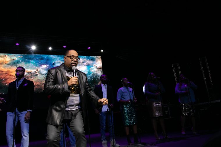 Kurt Carr At the 12th Annual Spirit Of Praise Celebration
