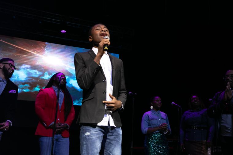 Kurt Carr At the 12th Annual Spirit Of Praise Celebration