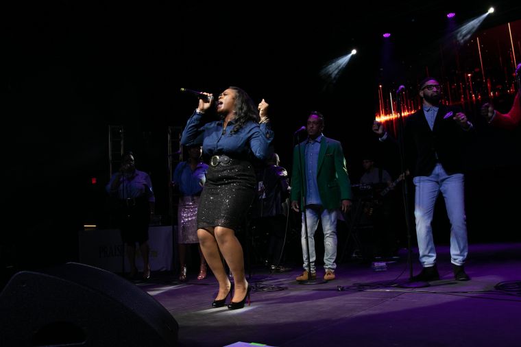 Kurt Carr At the 12th Annual Spirit Of Praise Celebration
