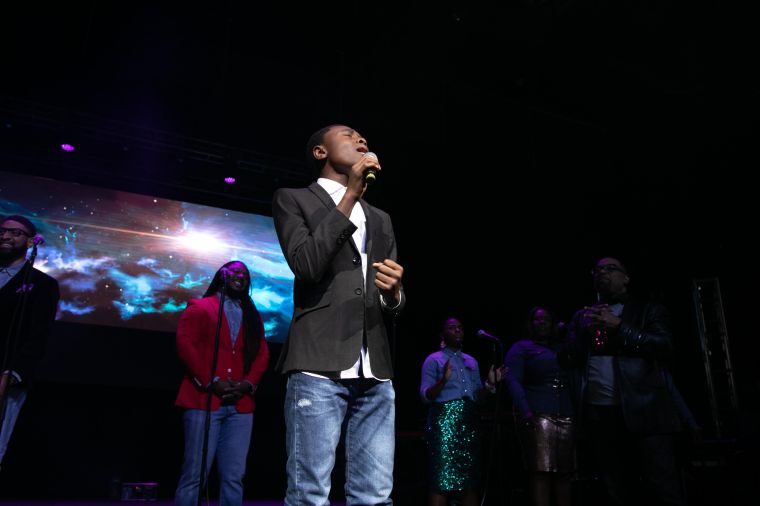 Kurt Carr At the 12th Annual Spirit Of Praise Celebration