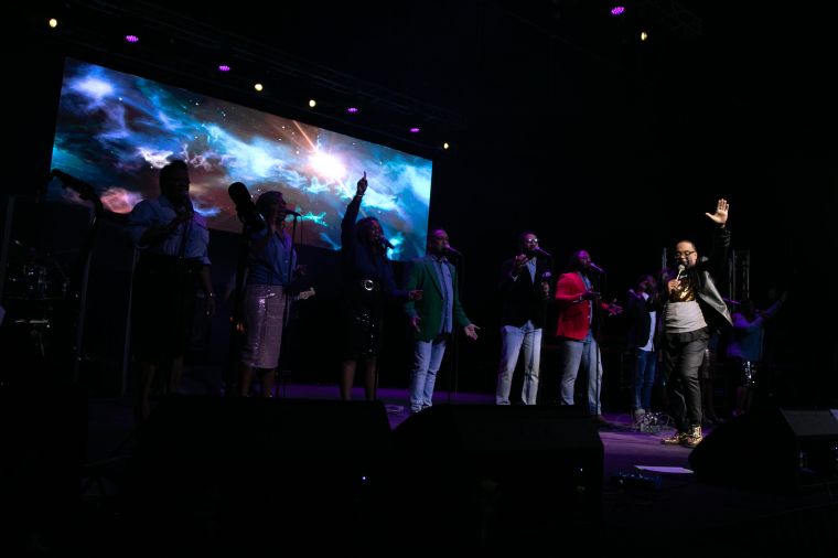 Kurt Carr At the 12th Annual Spirit Of Praise Celebration