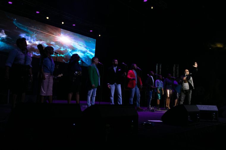 Kurt Carr At the 12th Annual Spirit Of Praise Celebration