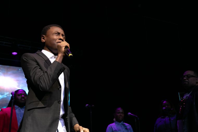 Kurt Carr At the 12th Annual Spirit Of Praise Celebration