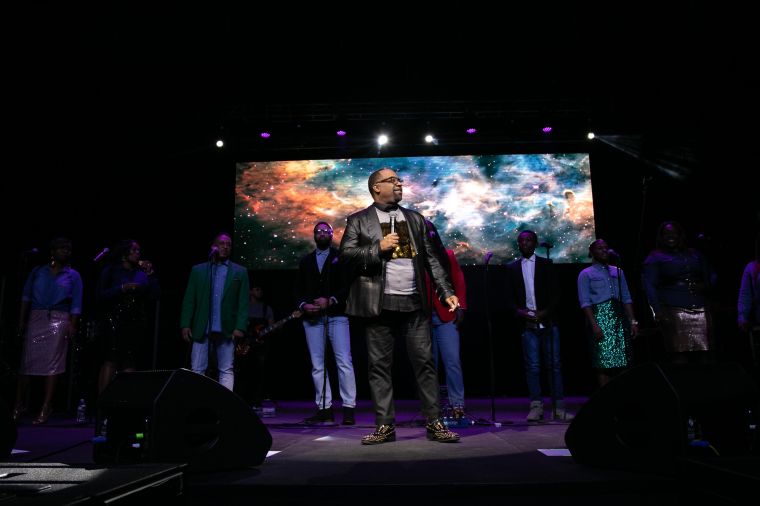 Kurt Carr At the 12th Annual Spirit Of Praise Celebration