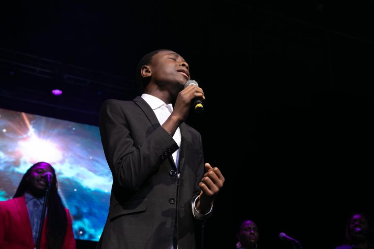 Kurt Carr At the 12th Annual Spirit Of Praise Celebration