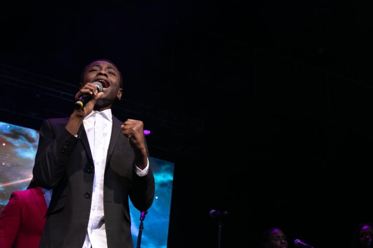 Kurt Carr At the 12th Annual Spirit Of Praise Celebration