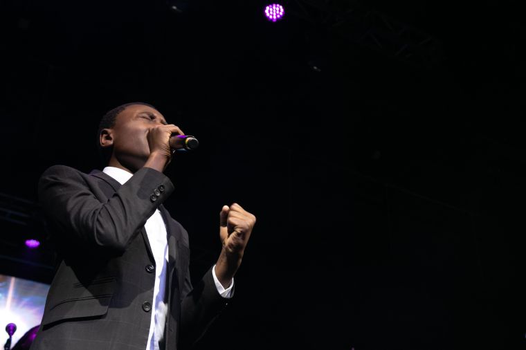 Kurt Carr At the 12th Annual Spirit Of Praise Celebration