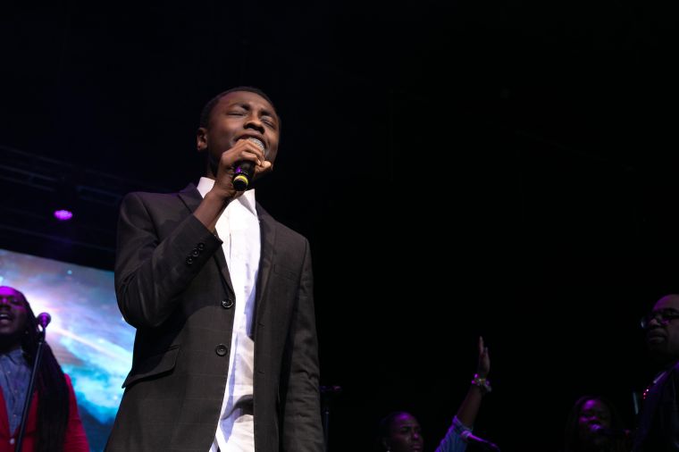 Kurt Carr At the 12th Annual Spirit Of Praise Celebration