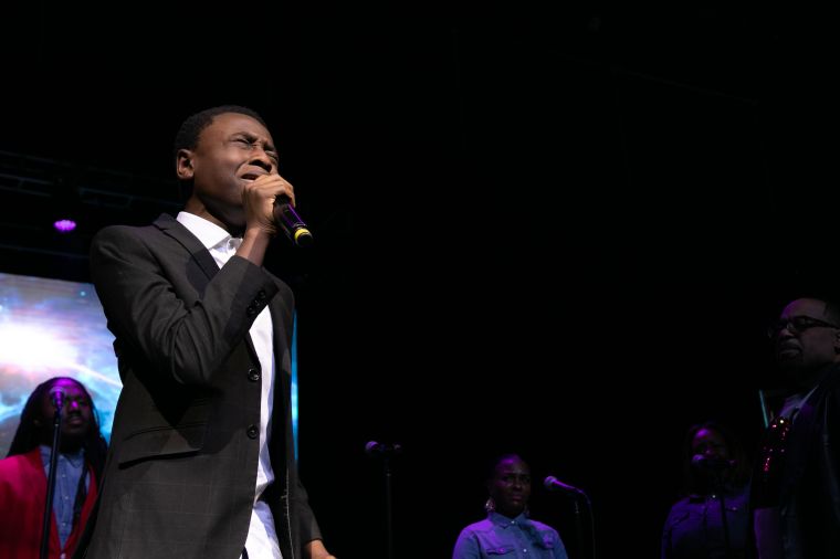 Kurt Carr At the 12th Annual Spirit Of Praise Celebration