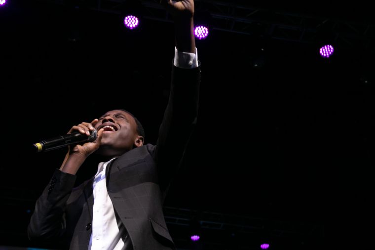 Kurt Carr At the 12th Annual Spirit Of Praise Celebration