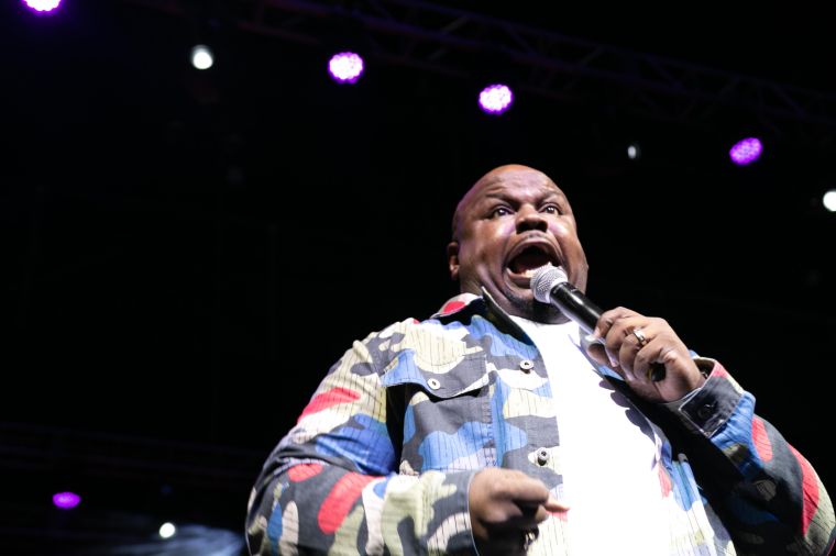 Tiffany Andrews, Melvin Crispell III & Josh Copeland At the 12th Annual Spirit Of Praise Celebration