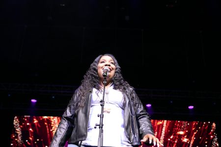 Tiffany Andrews, Melvin Crispell III & Josh Copeland At the 12th Annual Spirit Of Praise Celebration