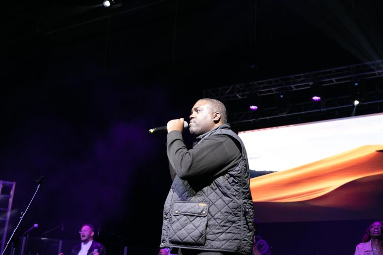 William McDowell At the 12th Annual Spirit Of Praise Celebration