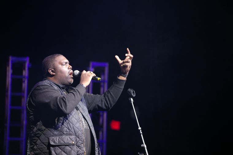 William McDowell At the 12th Annual Spirit Of Praise Celebration