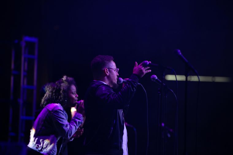 William McDowell At the 12th Annual Spirit Of Praise Celebration
