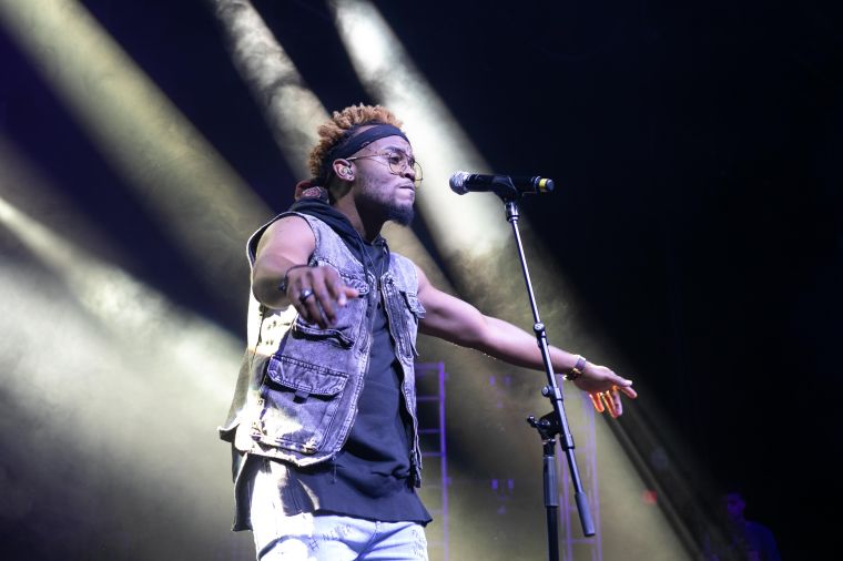 Travis Greene At The 12th Annual Spirit Of Praise Celebration