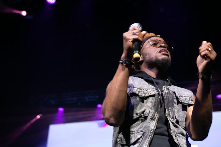 Travis Greene At The 12th Annual Spirit Of Praise Celebration