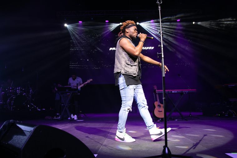 Travis Greene At The 12th Annual Spirit Of Praise Celebration