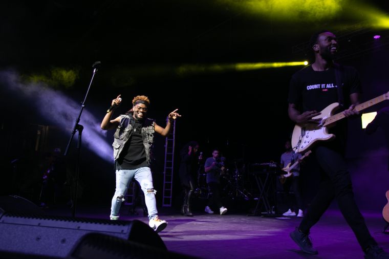 Travis Greene At The 12th Annual Spirit Of Praise Celebration