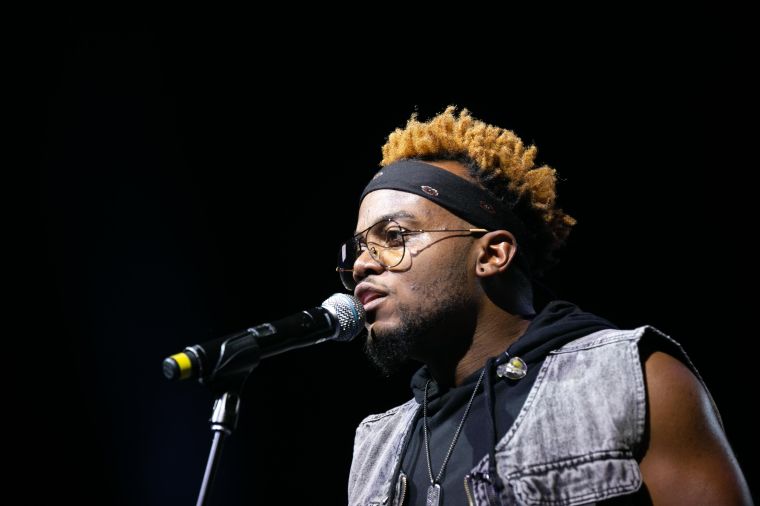 Travis Greene At The 12th Annual Spirit Of Praise Celebration