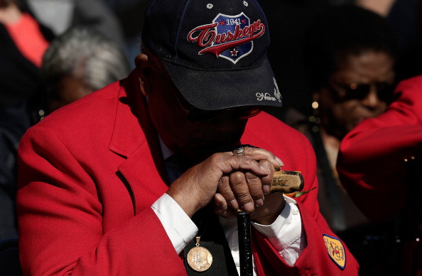 Tuskegee Airmen Honored At Veterans Day Ceremony