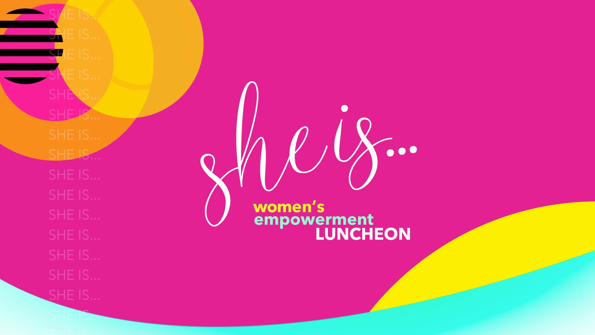 “She Is...” Logo