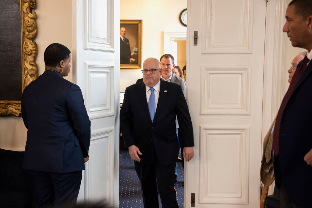 Governor Hogan holds a press conference about Coronavirus threat to Maryland