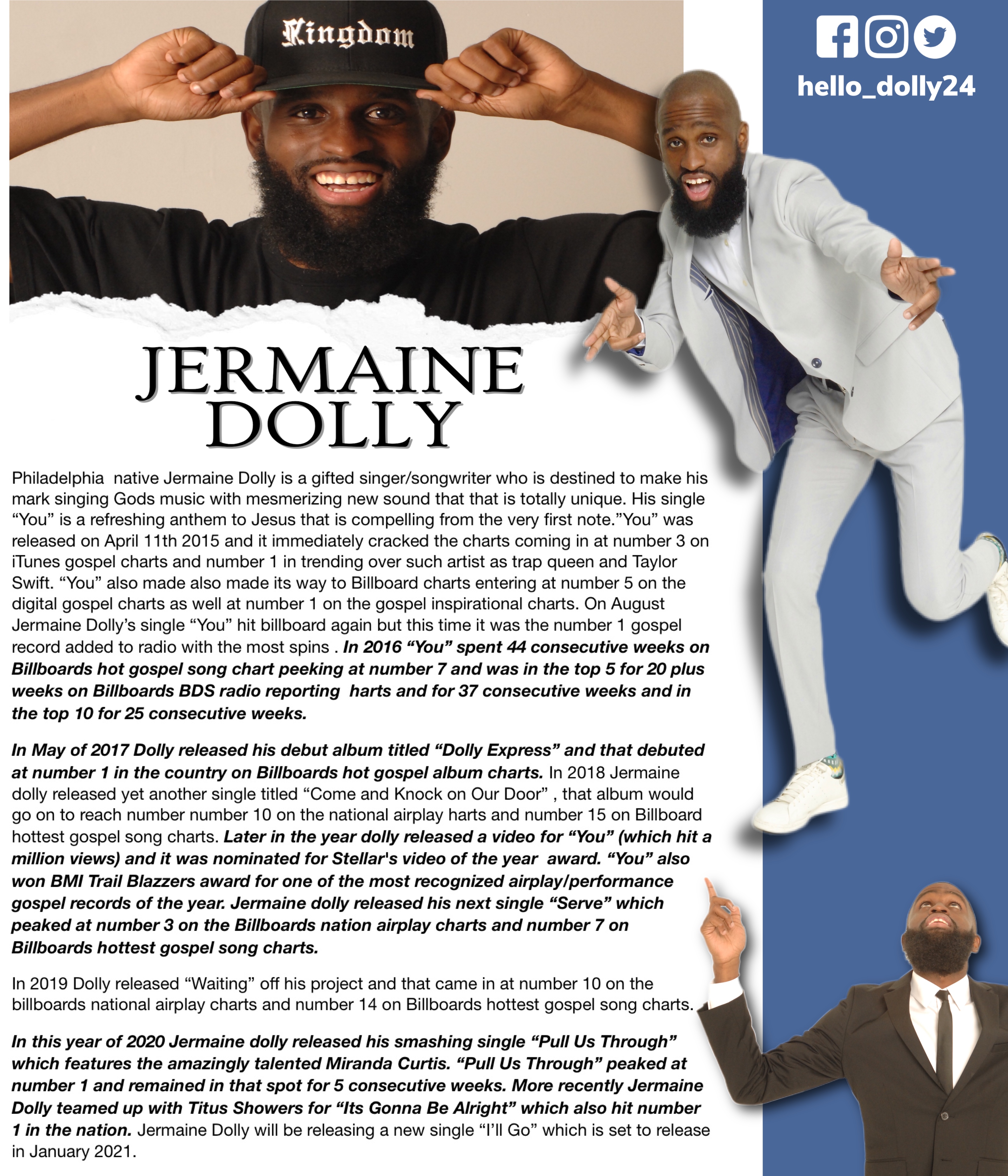 Jermaine Dolly's Bio