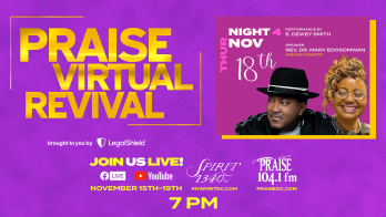 Praise Virtual Fall Revival - Thursday