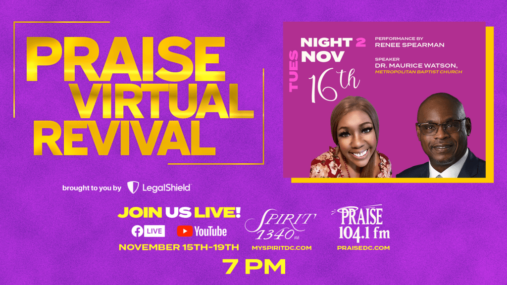 Praise Virtual Fall Revival - Tuesday