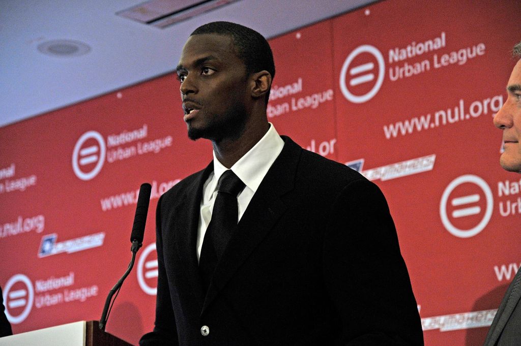 Plaxico Burress & The National Urban League Press Conference