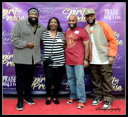 Spirit of Praise Pastor Mike Jr & James Fortune Meet & Greet Photos