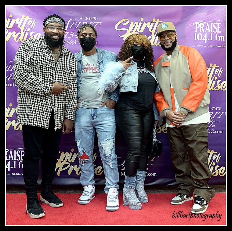Spirit of Praise Pastor Mike Jr & James Fortune Meet & Greet Photos