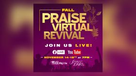 Praise Fall Virtual Revival 2022 Save The Date