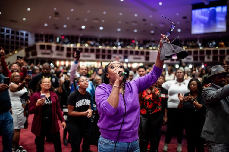 Le'Andria Johnson at the 15th Annual Spirit of Praise