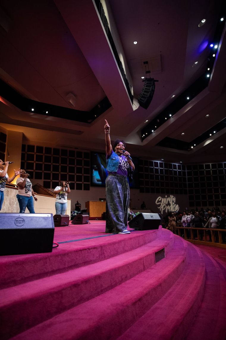 Tasha Cobbs-Leonard at the 15th Annual Spirit of Praise