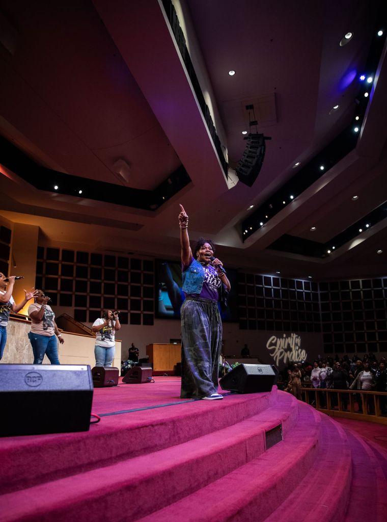 Tasha Cobbs-Leonard at the 15th Annual Spirit of Praise