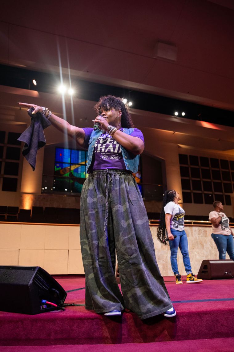 Tasha Cobbs-Leonard at the 15th Annual Spirit of Praise