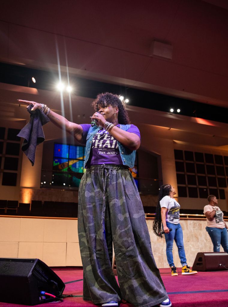 Tasha Cobbs-Leonard at the 15th Annual Spirit of Praise